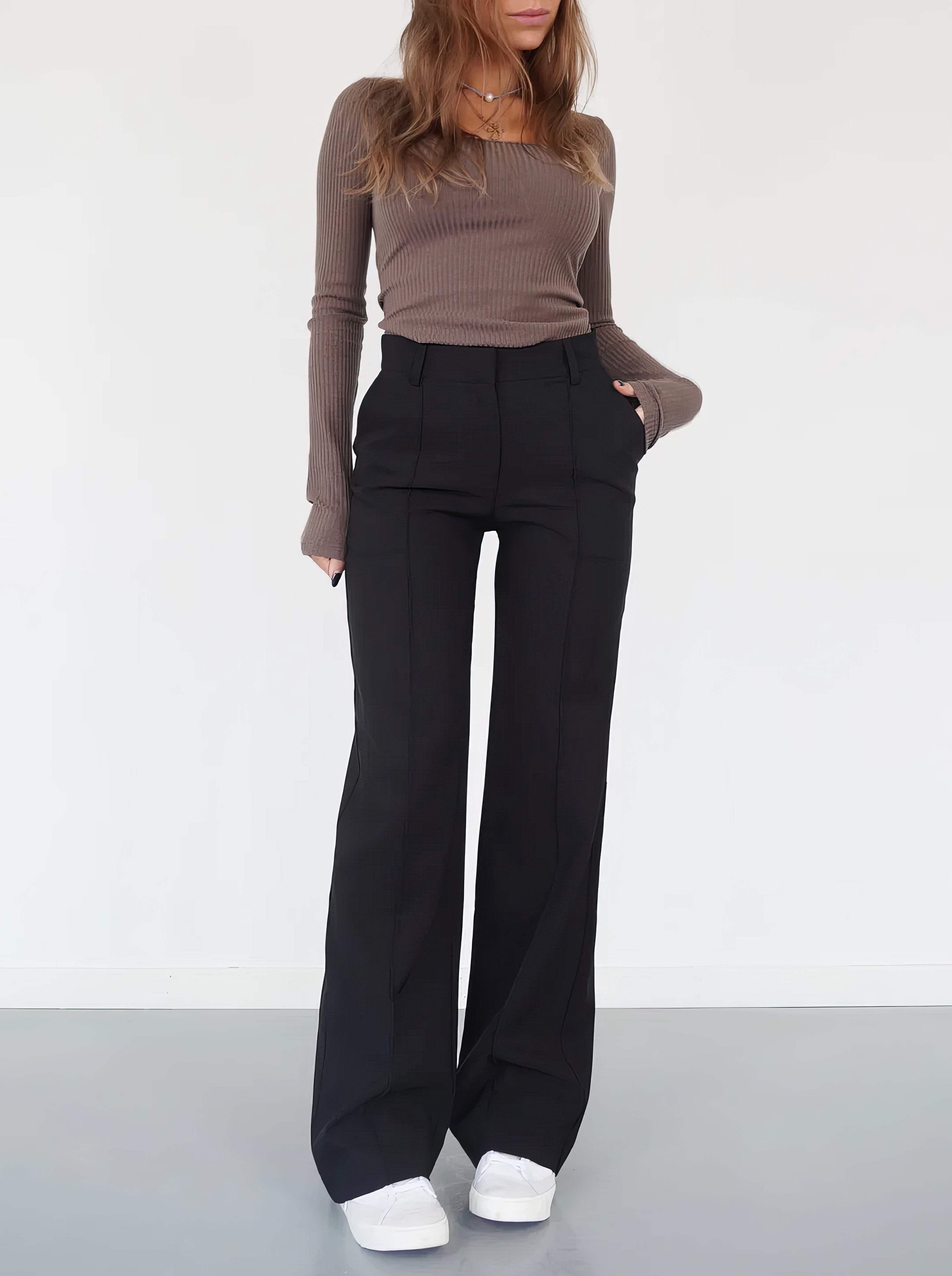 Wide pants pants