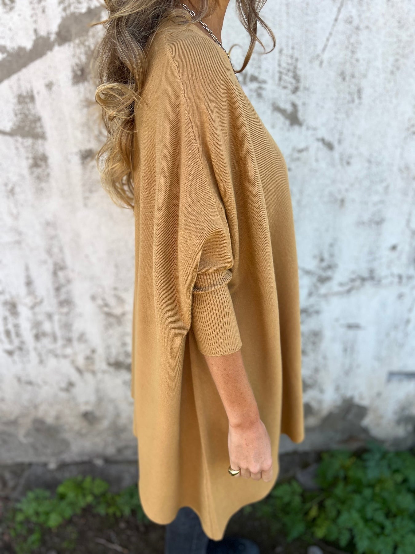 Amely | Batwing Knit Top