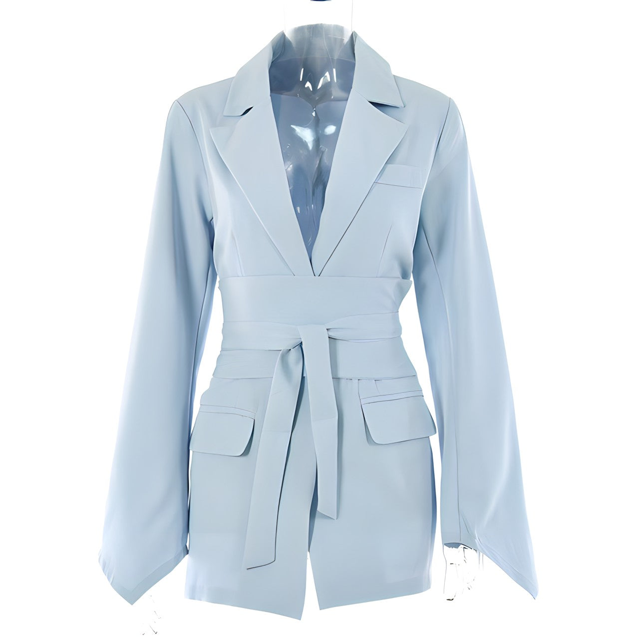Blazer dress with waistband - Elegante & Modern Chic