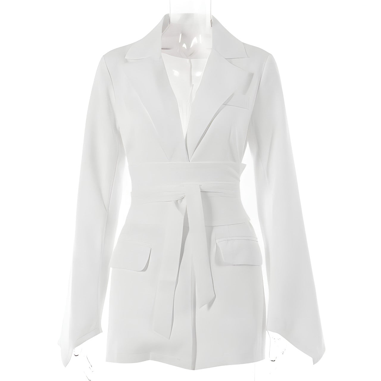Blazer dress with waistband - Elegante & Modern Chic